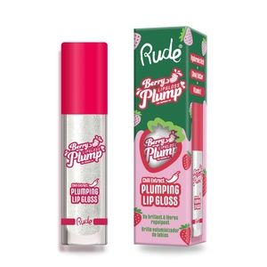 Rude Berry Plump Pearl Plumping  Lip Gloss Volumizing High Shine finish